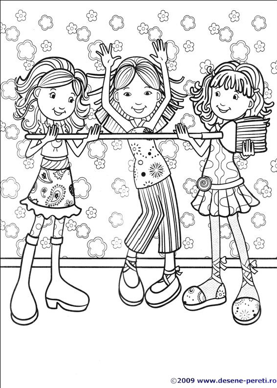 groovy girls desene colorat